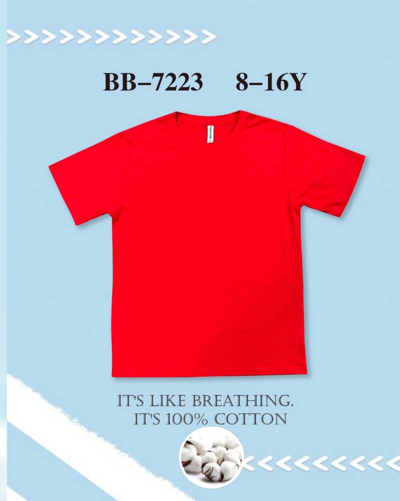 Bluzki chłopięce. Roz 8-16, 1 Kolor Paczka 5 szt.